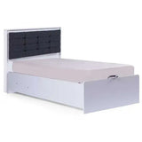 Atlas White Bed with Storage