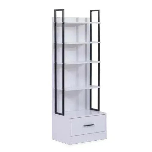 Atlas White Bookcase