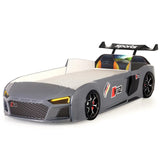 Audi Grey Car Bed