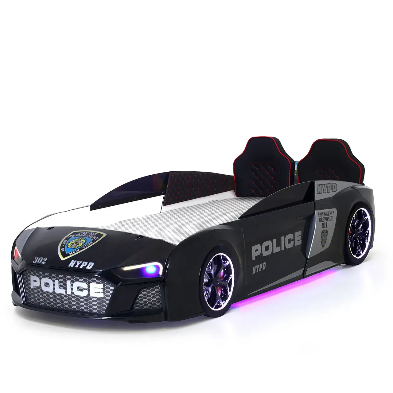 Audi Police Car Bed with Remote Controlled Sound System (Copy)