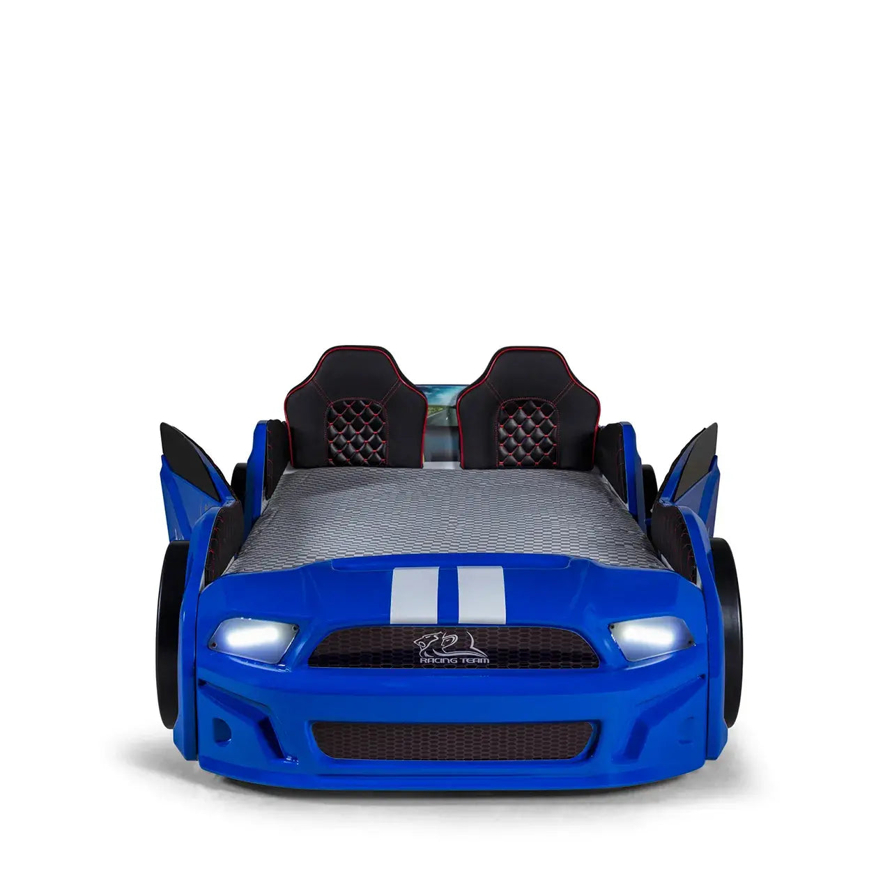 Mustang Blue Car Bed