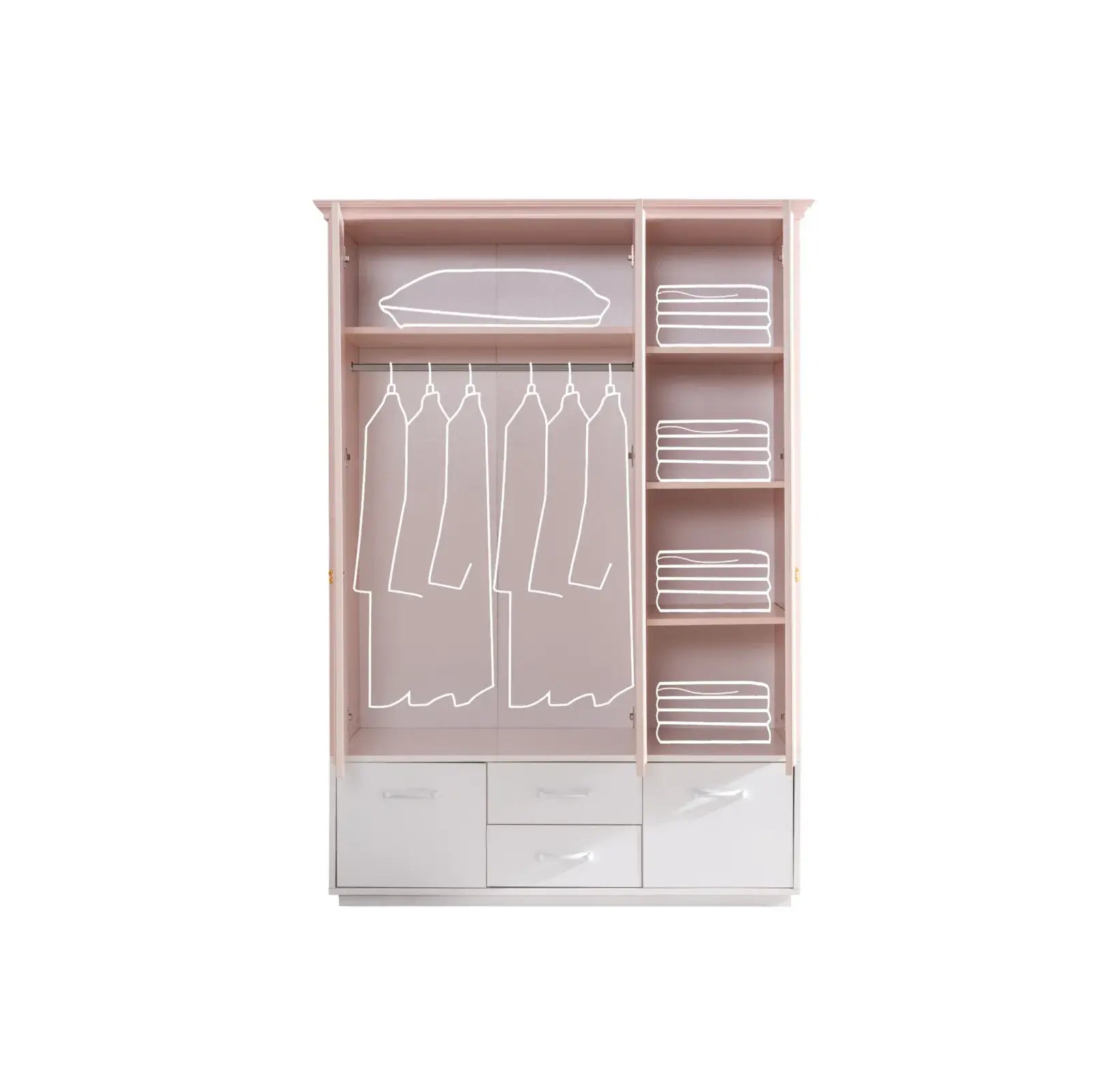 Rosa Armoire